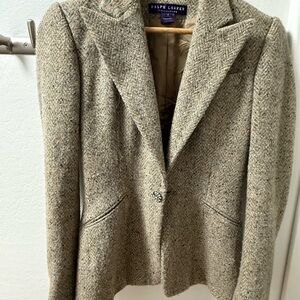 Ralph Lauren Collection Tweed Blazer